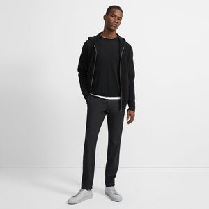 Theory Zaine Stretch Wool Twill Pant in Navy | Size 33